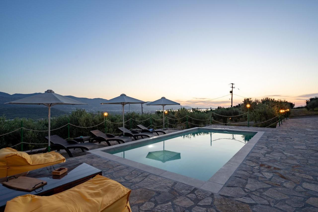 Villa Aktis With Freshwater Pool And Sea View Sissi  Exterior photo