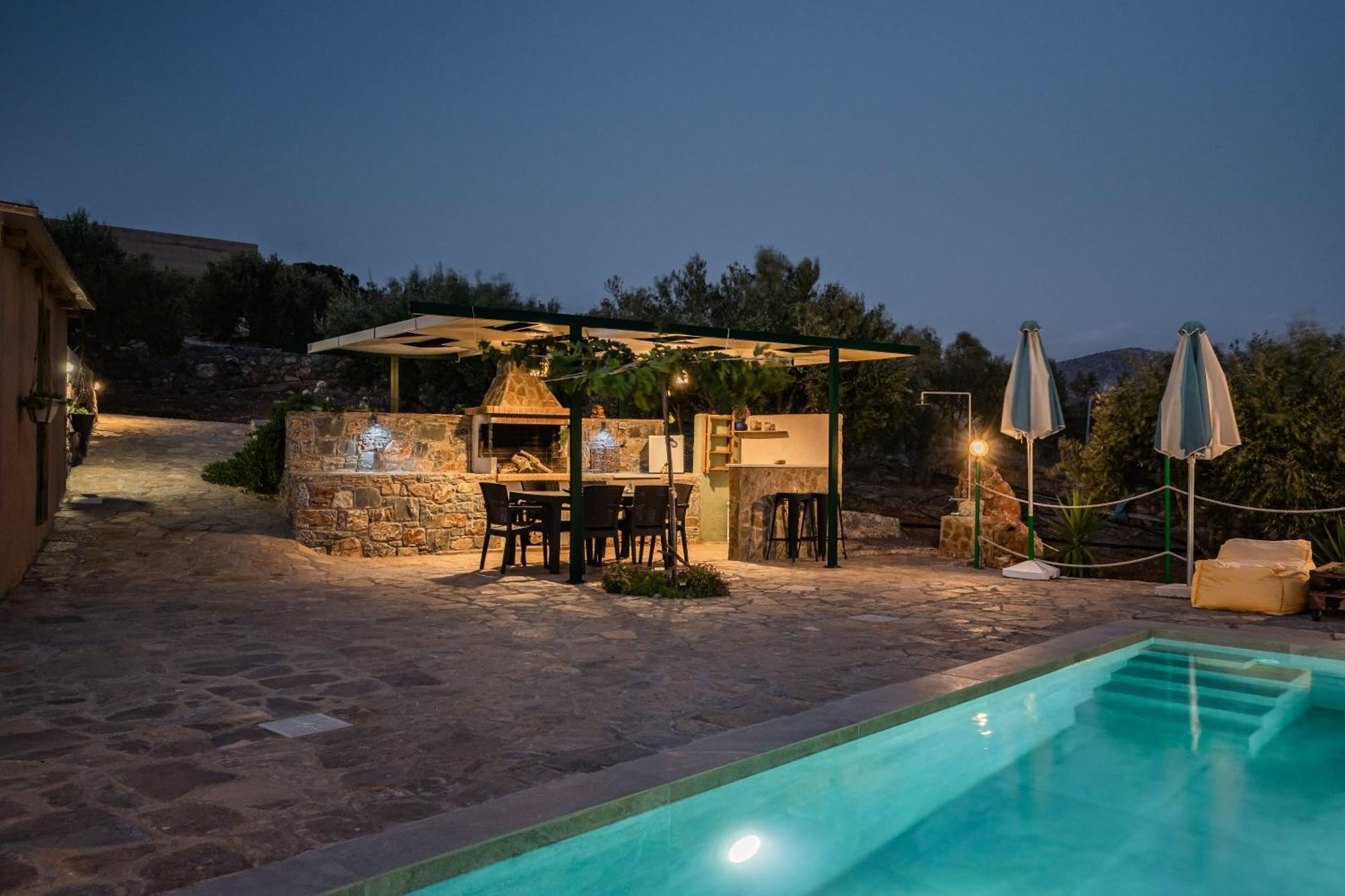 Villa Aktis With Freshwater Pool And Sea View Sissi  Exterior photo